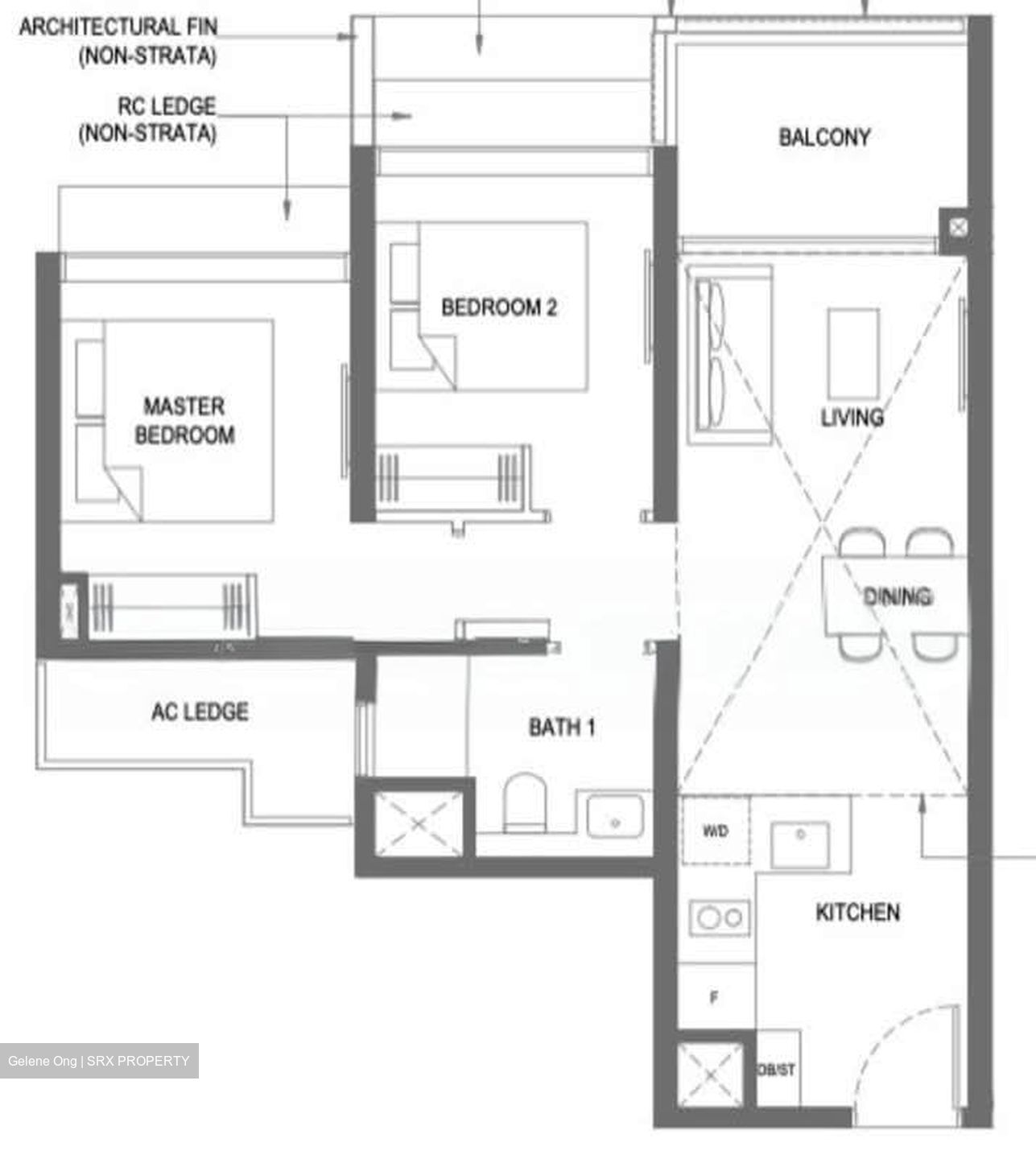 The M (D7), Apartment #552542931